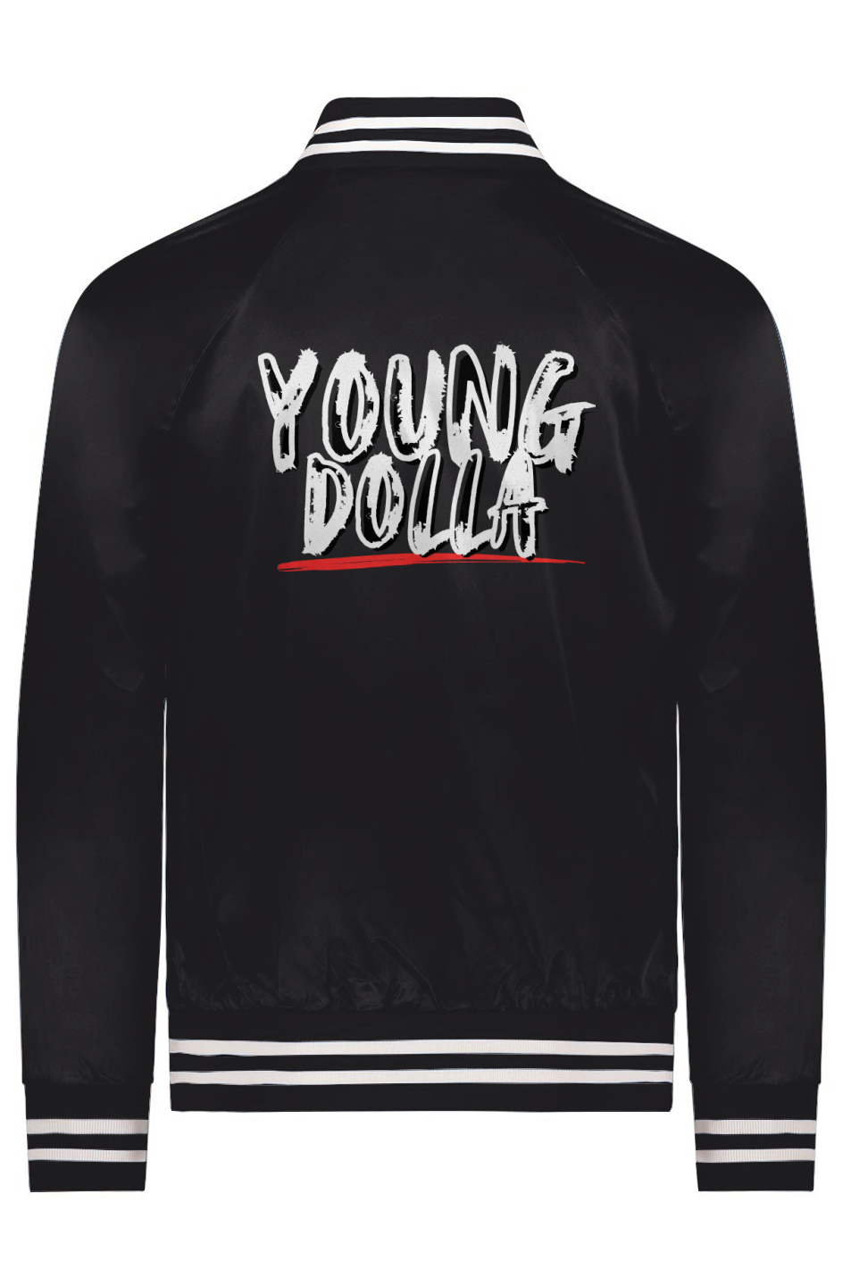 Satin Baseball Varsity Jacket