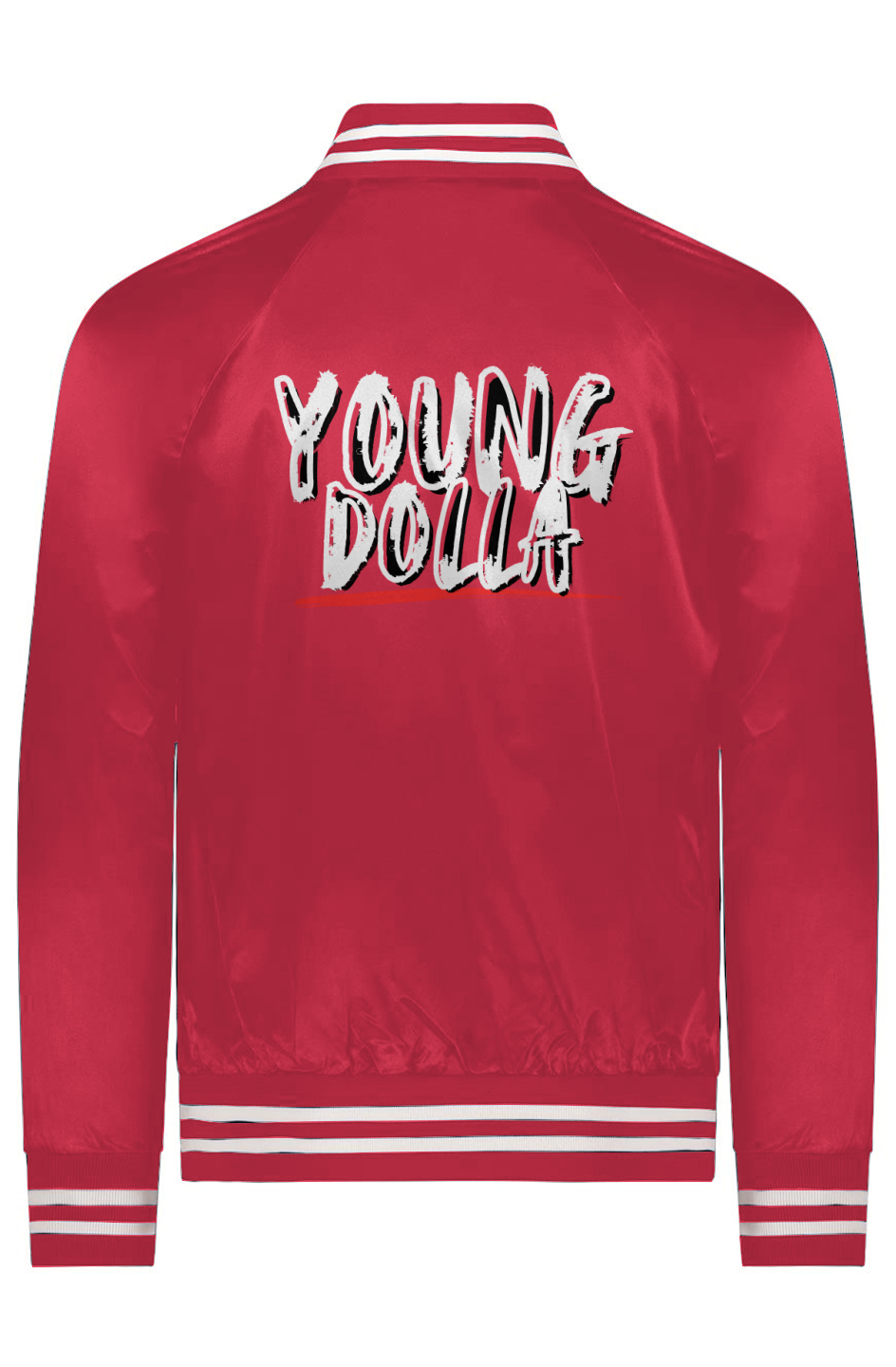Satin Baseball Varsity Jacket